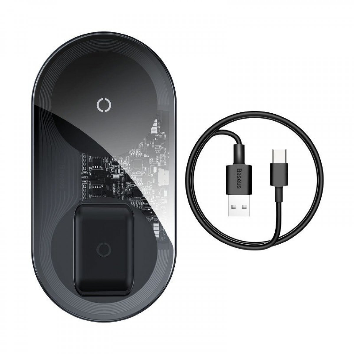 Беспроводное зарядное устройство Baseus Wireless Charger Pro Edition For Phones+Pod
Беспроводное зарядное устройство Baseus Wireless Charger Pro Edition For Phones+Pod