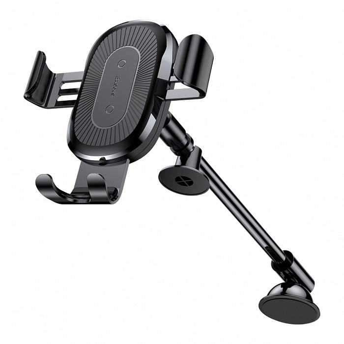 Автодержатель с функцией беспроводной зарядки Baseus Heukji Wireless Charger Gravity Car Mount Черный (WXZT-01)
Автодержатель с функцией беспроводной зарядки Baseus Heukji Wireless Charger Gravity Car Mount Черный (WXZT-01)