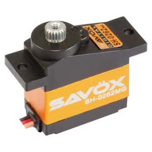 Сервопривод Savox 0,8-1,2 кг/см 0,08-0,06 сек/60° 22,8х12х25,4мм 13,6г цифровой (SH-0262MG)
Сервопривод Savox 0,8-1,2 кг/см 0,08-0,06 сек/60° 22,8х12х25,4мм 13,6г цифровой (SH-0262MG)