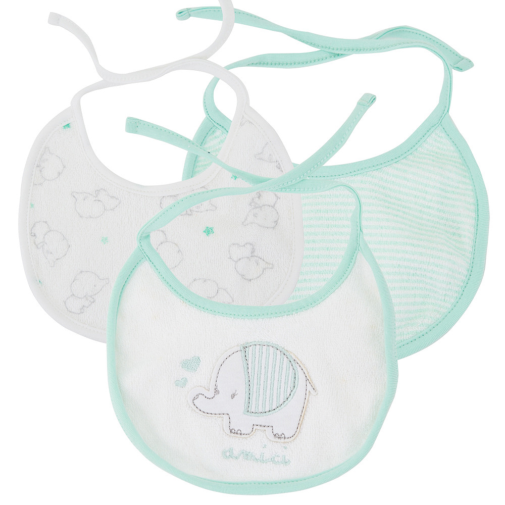 Слинявчик дитячий Baby elephant (3шт.) Berni Kids (50 / 0-1 міс) Бірюзовий (57519)
Слинявчик дитячий Baby elephant (3шт.) Berni Kids (50 / 0-1 міс) Бірюзовий (57519)