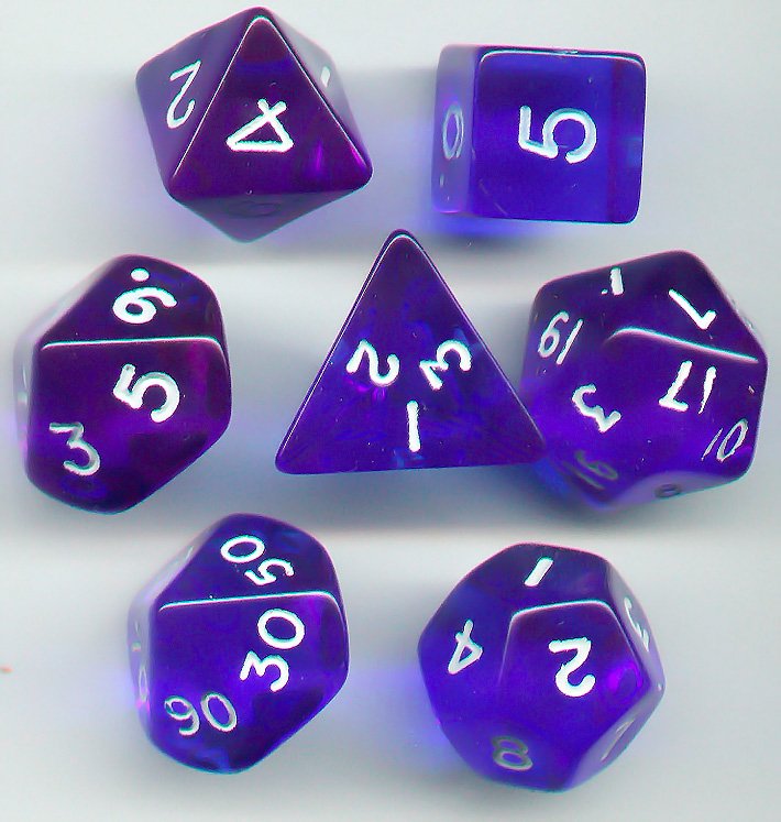 Koplow games Набор кубиков Кристалл d00, d4, d6, d8, d10, d12, d20 (синий) (Dice Set Translucent Blue)
Koplow games Набор кубиков Кристалл d00, d4, d6, d8, d10, d12, d20 (синий) (Dice Set Translucent Blue)
