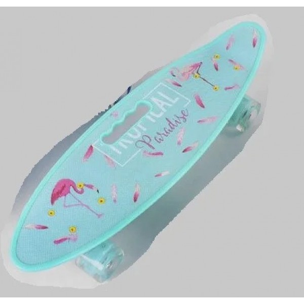 Скейт Пенни борд Best Board для девочки, доска=55см, колёса PU со светом, 40310 Бирюзовый (JT-ST)
Скейт Пенни борд Best Board для девочки, доска=55см, колёса PU со светом, 40310 Бирюзовый (JT-ST)