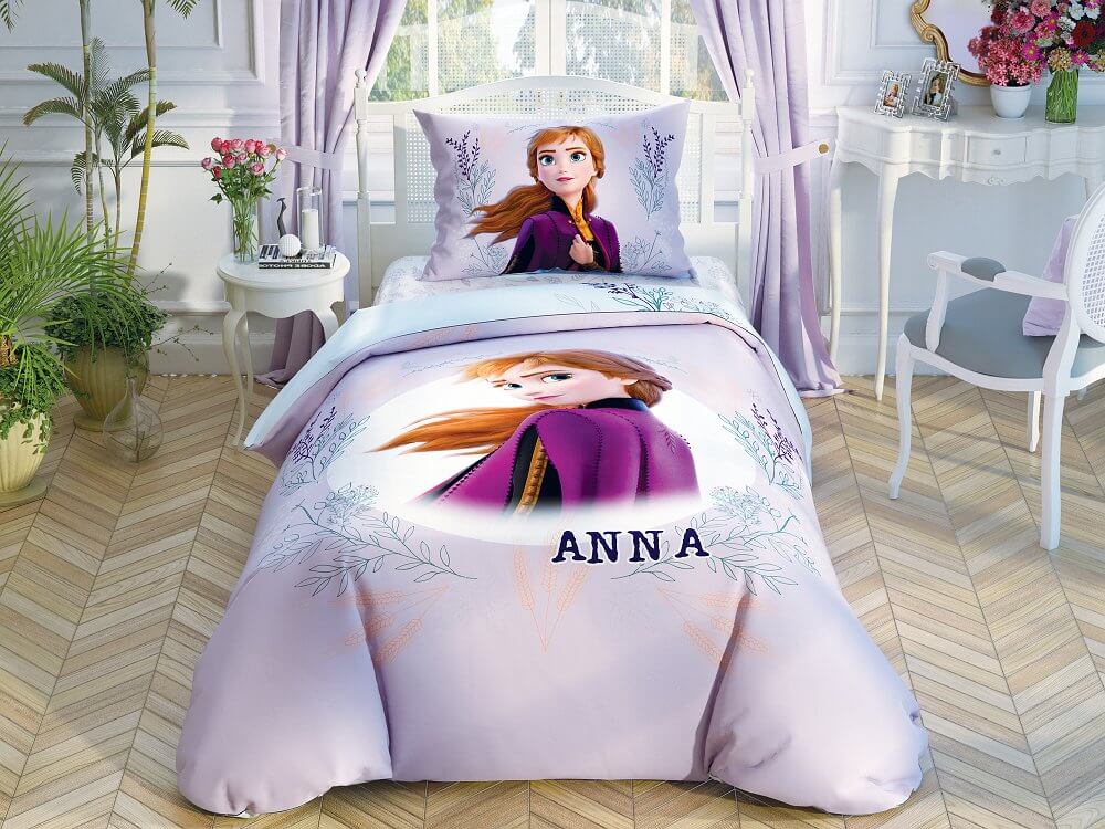 Детский и подростковый комплект TAC Frozen2 DColor Anna Ранфорс / простынь на резинке+двойной рисунок
Детский и подростковый комплект TAC Frozen2 DColor Anna Ранфорс / простынь на резинке+двойной рисунок