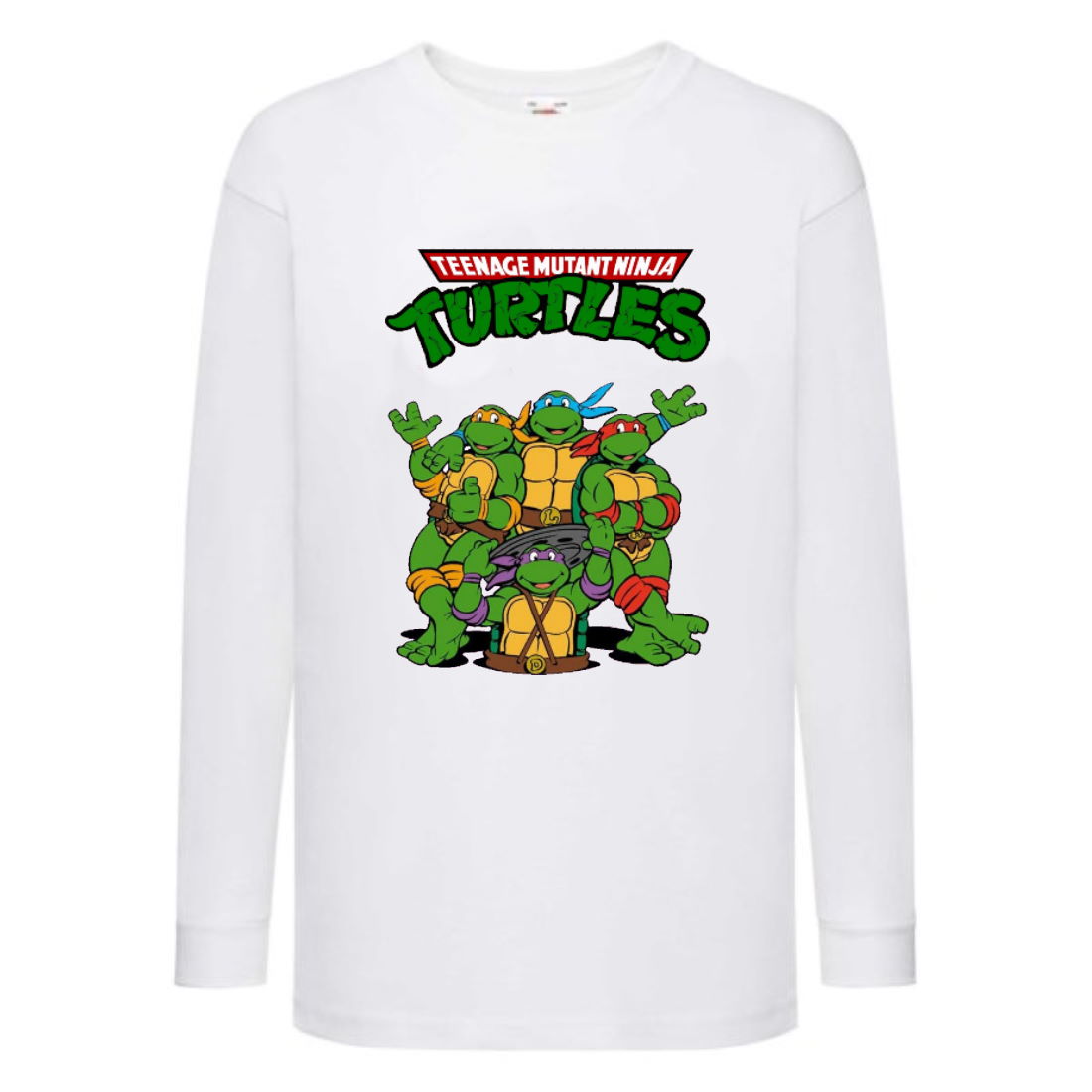 Лонгслив реглан Черепашки Ниндзя 0019 (Ninja Turtles) белый (NTR wh 0019) 128 см
Лонгслив реглан Черепашки Ниндзя 0019 (Ninja Turtles) белый (NTR wh 0019) 128 см