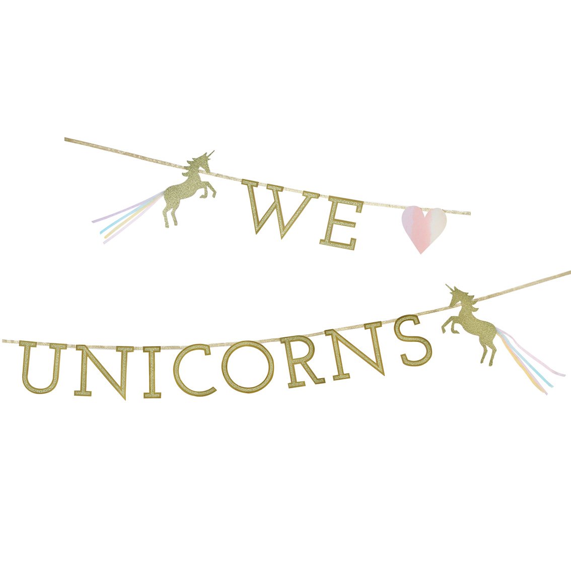 Гирлянда Talking Tables ТМ Талкінг Таблес серия WE HEART UNICORNS (UNICORN-GARLAND)
Гирлянда Talking Tables ТМ Талкінг Таблес серия WE HEART UNICORNS (UNICORN-GARLAND)