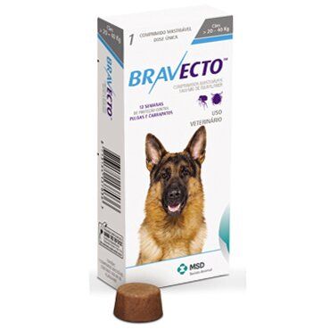 Таблетки для собак MSD Animal Health «Bravecto» (Бравекто) від 20 до 40 кг, 1 таблетка (від зовнішніх паразитів)
Таблетки для собак MSD Animal Health «Bravecto» (Бравекто) від 20 до 40 кг, 1 таблетка (від зовнішніх паразитів)