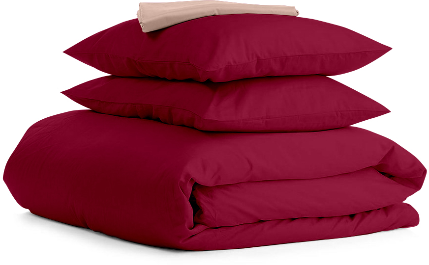 Комплект натурального постельного белья Cosas Семейный Ranfors_Bordo_Beige
Комплект натурального постельного белья Cosas Семейный Ranfors_Bordo_Beige