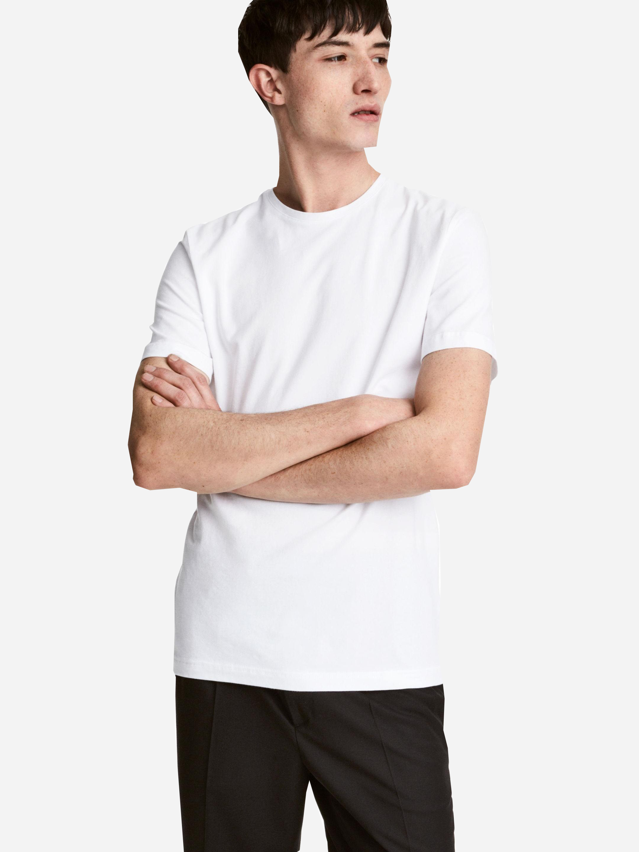 Футболка H&M 0578630-1 XS Белая 
Футболка H&M 0578630-1 XS Белая