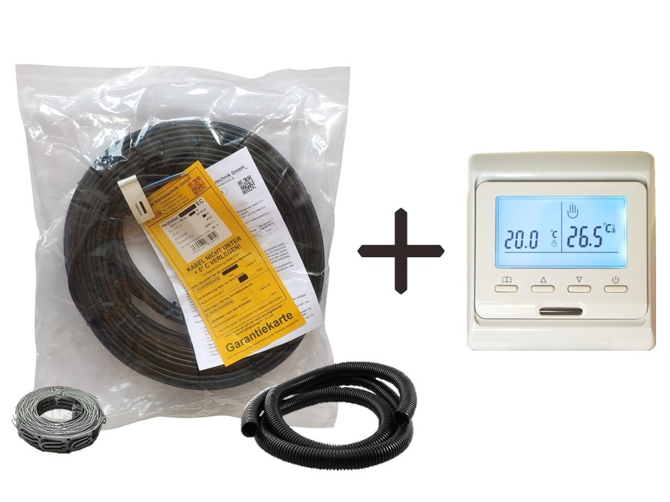 Кабель Arnold Rak 6107-20 EC | 50 м | 1000 вт | 5,0 - 7,7 м.кв | + программируемый регулятор (KIT 19022)
Кабель Arnold Rak 6107-20 EC | 50 м | 1000 вт | 5,0 - 7,7 м.кв | + программируемый регулятор (KIT 19022)