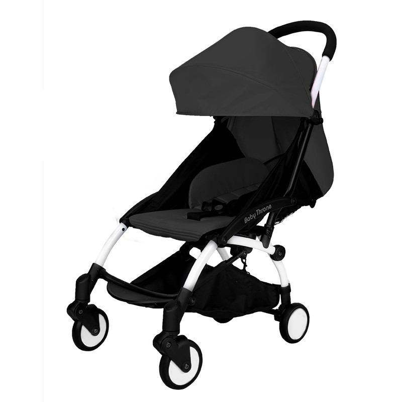 Прогулочная коляска Baby Throne с облегчённой, прочной рамой. Вес 5,8 кг. Черный
Прогулочная коляска Baby Throne с облегчённой, прочной рамой. Вес 5,8 кг. Черный