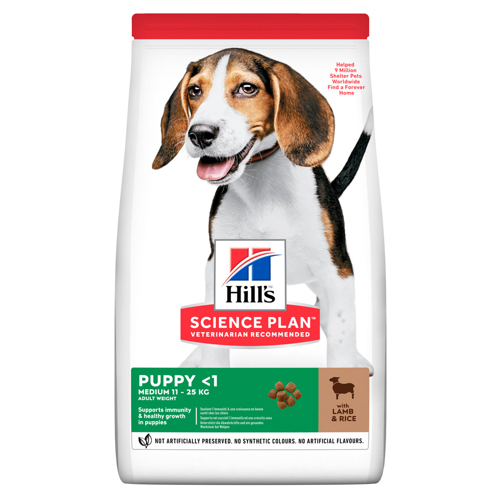 Сухой корм Hill's SP Puppy Medium для щенков средних пород с ягненком и рисом, 2,5 кг
Сухой корм Hill's SP Puppy Medium для щенков средних пород с ягненком и рисом, 2,5 кг