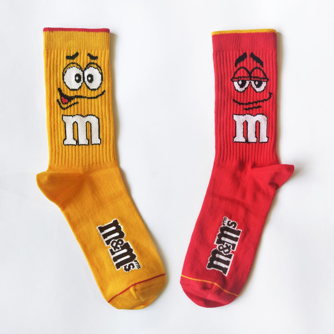 Носки из высококачественного хлопка с оригинальным принтом "M&M's" - Maybel (3349, Носки из высококачественного хлопка с оригинальным принтом "M&M's" 36-40 Maybel (3349)
Носки из высококачественного хлопка с оригинальным принтом "M&M's" - Maybel (3349, Носки из высококачественного хлопка с оригинальным принтом "M&M's" 36-40 Maybel (3349)
