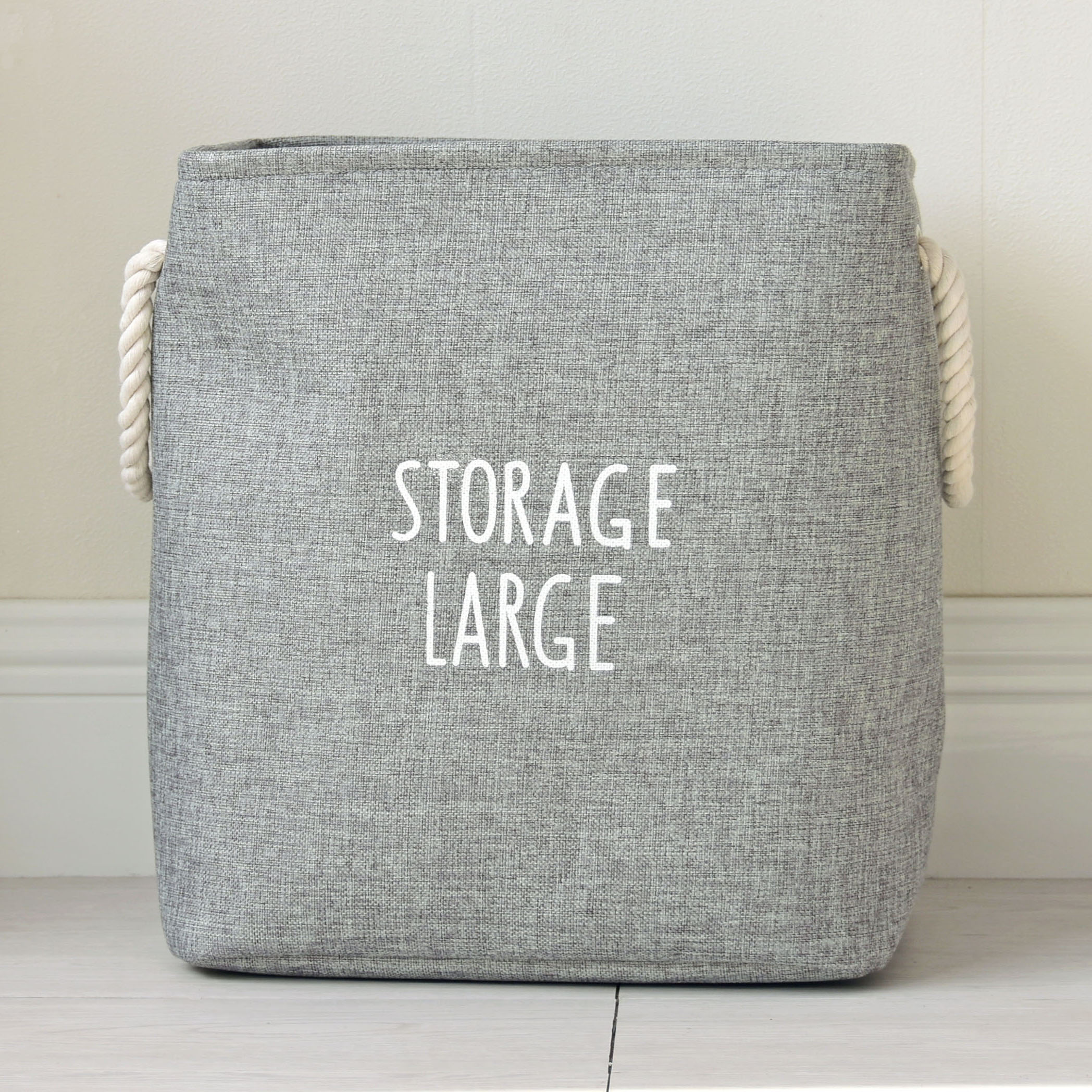 Корзина для игрушек, белья, хранения Большой склад, серый Berni Home
Корзина для игрушек, белья, хранения Большой склад, серый Berni Home