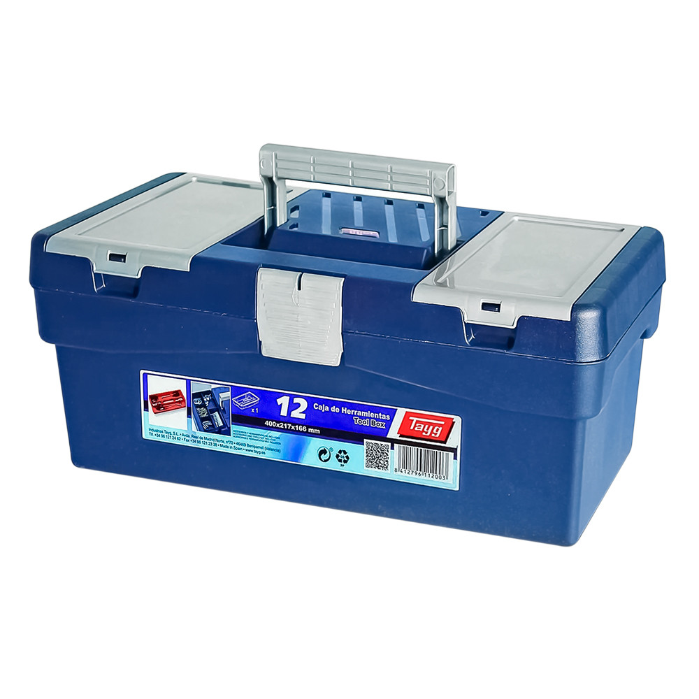Ящик Tayg Box 12 Caja htas 40x21,7x16,6 см для инструментов+вкладка пластиковый синий
Ящик Tayg Box 12 Caja htas 40x21,7x16,6 см для инструментов+вкладка пластиковый синий