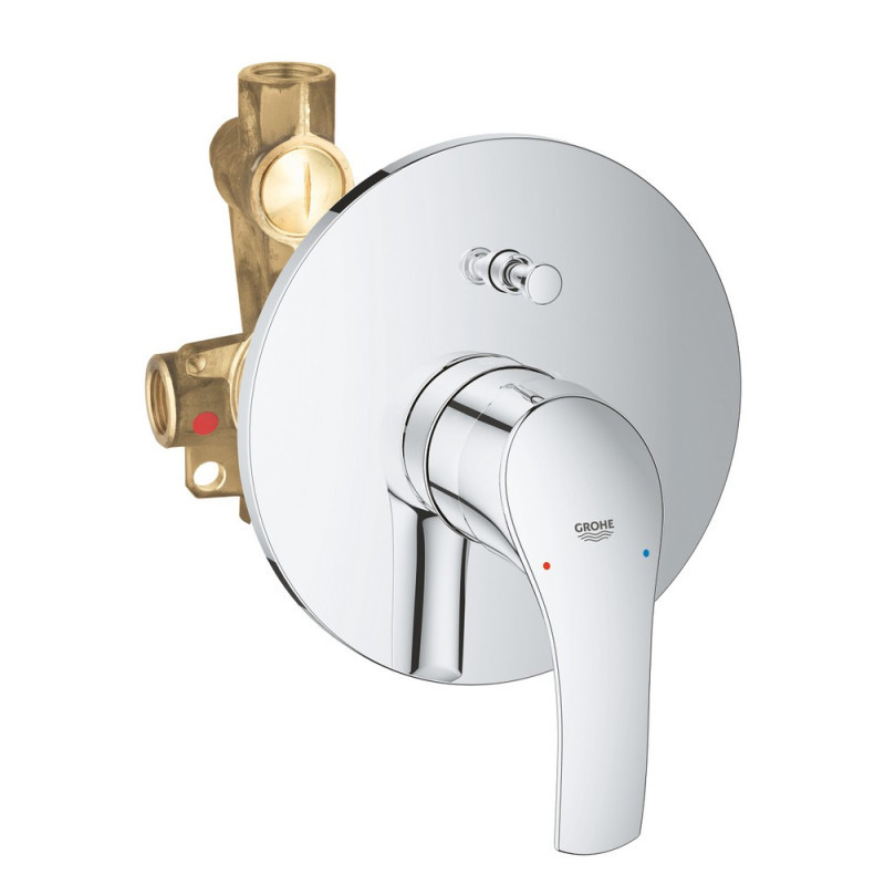 Смеситель скрытого монтажа для душа Grohe Eurosmart на два потребителя (33305002 )
Смеситель скрытого монтажа для душа Grohe Eurosmart на два потребителя (33305002 )