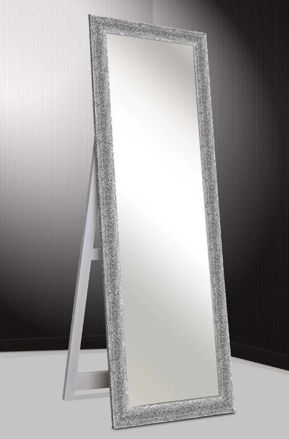 Напольное зеркало в раме в полный рост на деревянной подставке Decorfrom Silver crum 60х174 см серебристое
Напольное зеркало в раме в полный рост на деревянной подставке Decorfrom Silver crum 60х174 см серебристое
