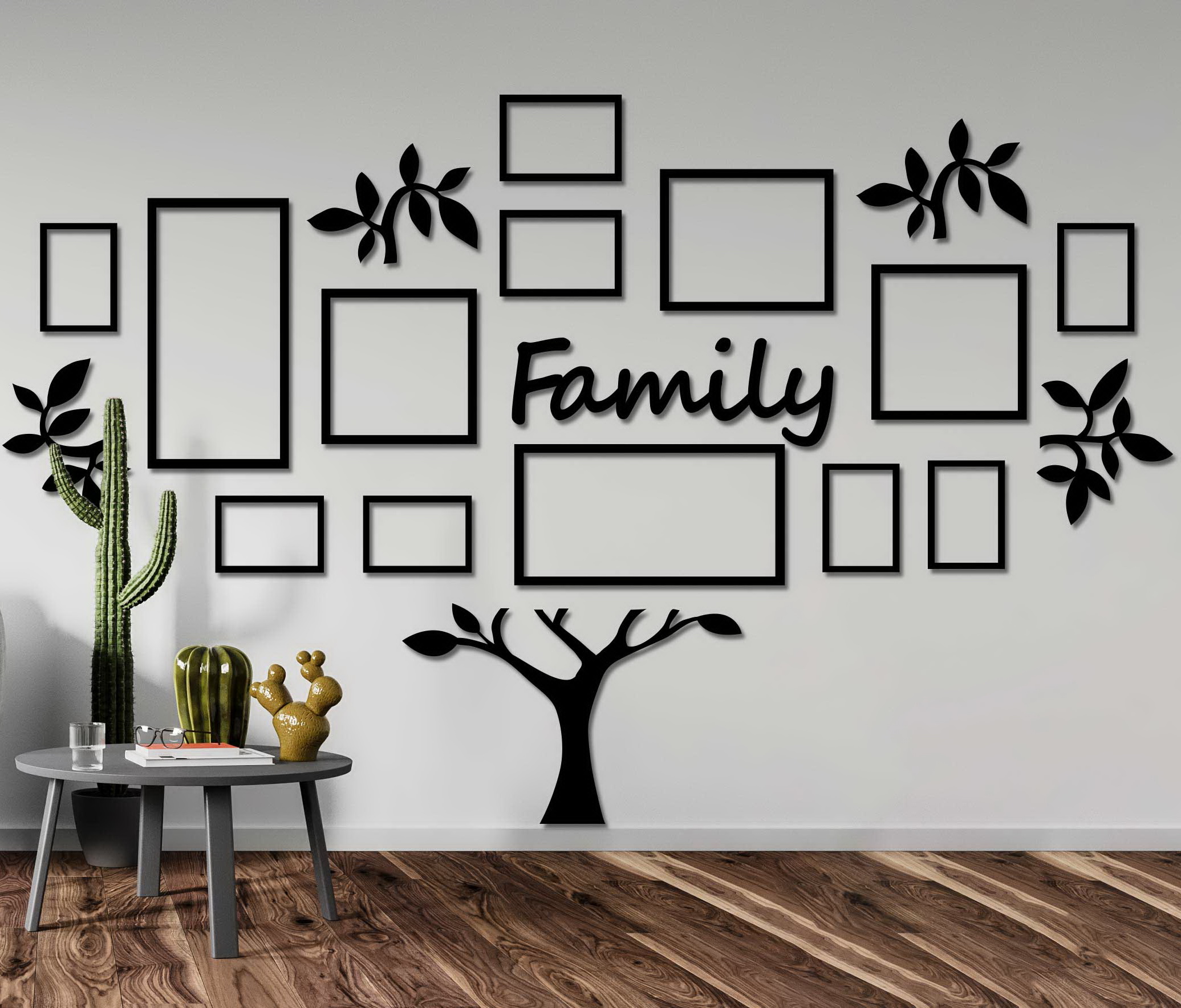 Семейное дерево LIKEWOOD 140х140 см FAMILY с набором фоторамок, натуральное дерево
Семейное дерево LIKEWOOD 140х140 см FAMILY с набором фоторамок, натуральное дерево