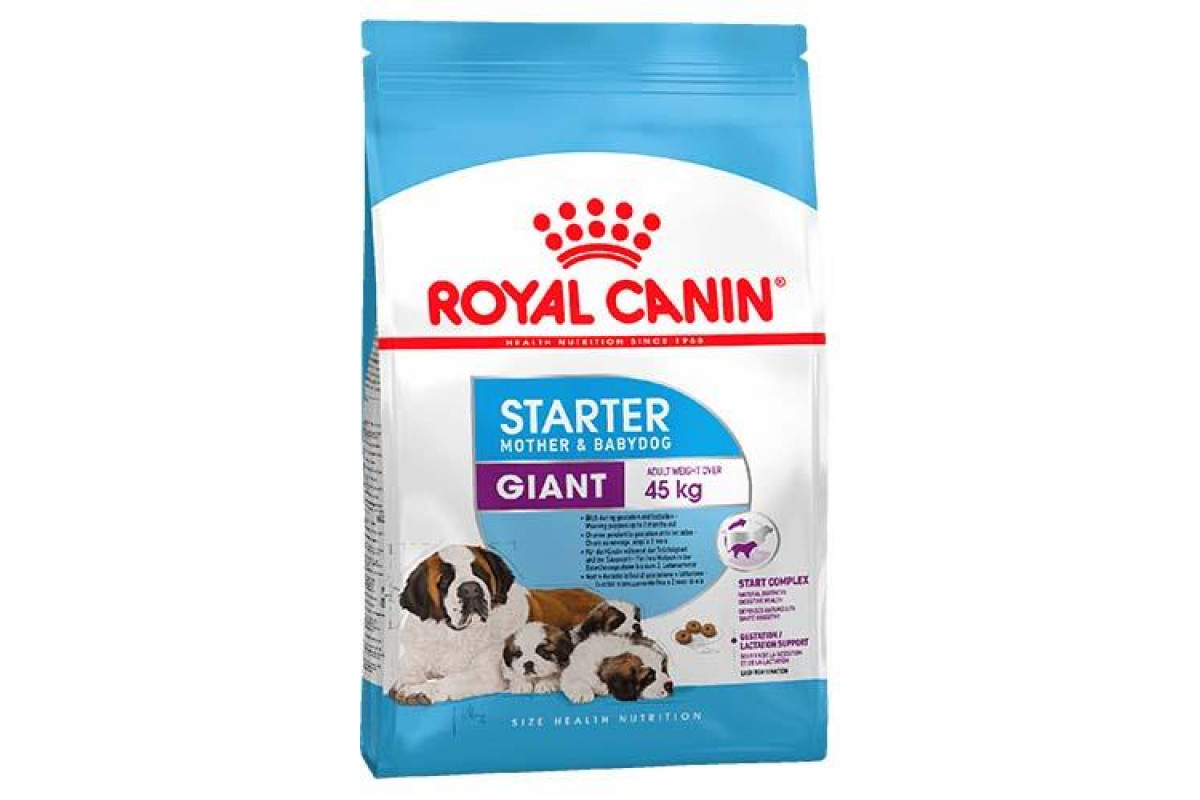 Сухой корм Royal Canin Giant Starter Dog 4 кг
Сухой корм Royal Canin Giant Starter Dog 4 кг