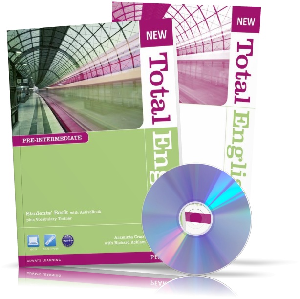 New Total English Pre~Intermediate, Student's book + Workbook + CD / Учебник + Тетрадь английского языка
New Total English Pre~Intermediate, Student's book + Workbook + CD / Учебник + Тетрадь английского языка