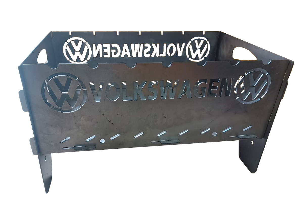 Переносной металлический Мангал разборной BPS с логотипом автомобиля Volkswagen 2 мм на 7 шампуров для дачи отдыха
Переносной металлический Мангал разборной BPS с логотипом автомобиля Volkswagen 2 мм на 7 шампуров для дачи отдыха