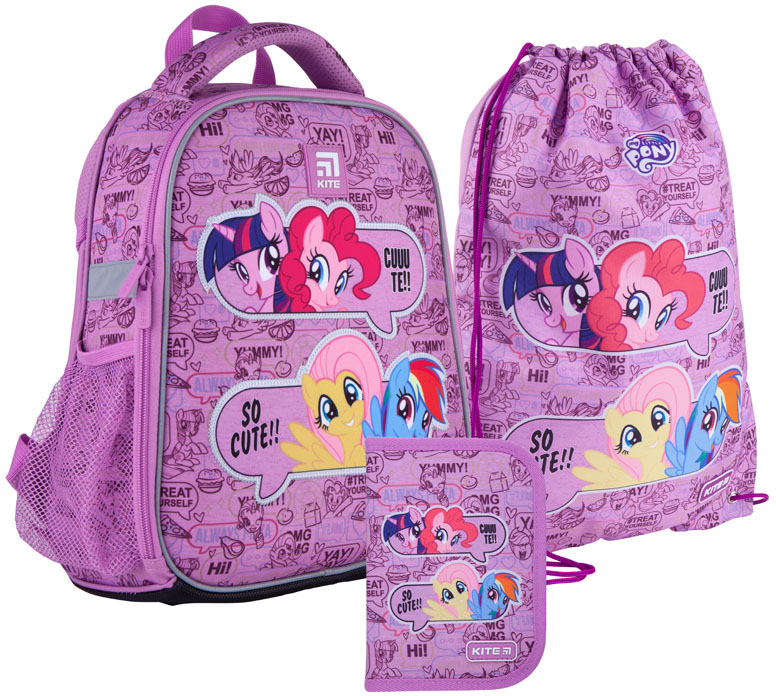Школьный набор Kite Education My Little Pony Рюкзак каркасный 35x26x13.5 12 л + пенал + сумка для обуви (SET_LP21-555S)
Школьный набор Kite Education My Little Pony Рюкзак каркасный 35x26x13.5 12 л + пенал + сумка для обуви (SET_LP21-555S)