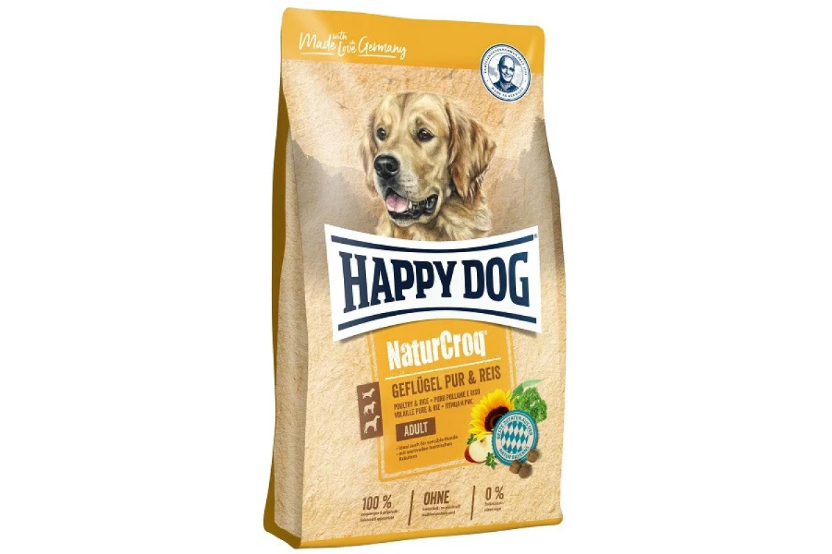 Сухой корм Happy Dog NaturCroq Geflugel для взрослых собак с чувствительным пищеварением с птицей 15 кг
Сухой корм Happy Dog NaturCroq Geflugel для взрослых собак с чувствительным пищеварением с птицей 15 кг