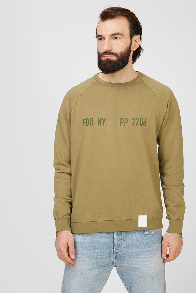 Мужской зеленый свитшот Replay M M3471 .000.S23172 
Мужской зеленый свитшот Replay M M3471 .000.S23172