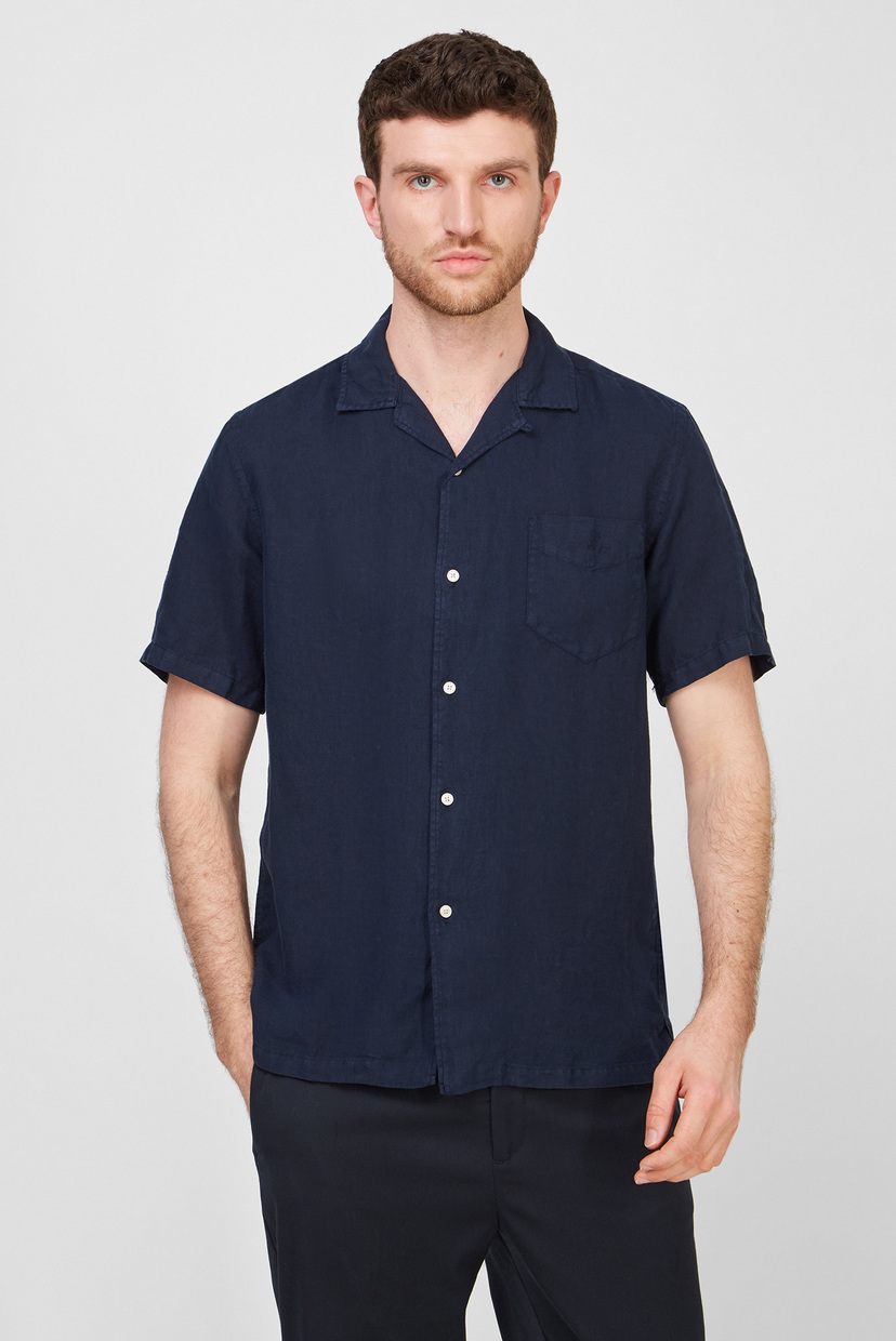 Мужская темно-синяя льняная рубашка REG RIVIERA Gant 3009865, Мужская темно-синяя льняная рубашка REG RIVIERA Gant L 3009865
Мужская темно-синяя льняная рубашка REG RIVIERA Gant 3009865, Мужская темно-синяя льняная рубашка REG RIVIERA Gant L 3009865