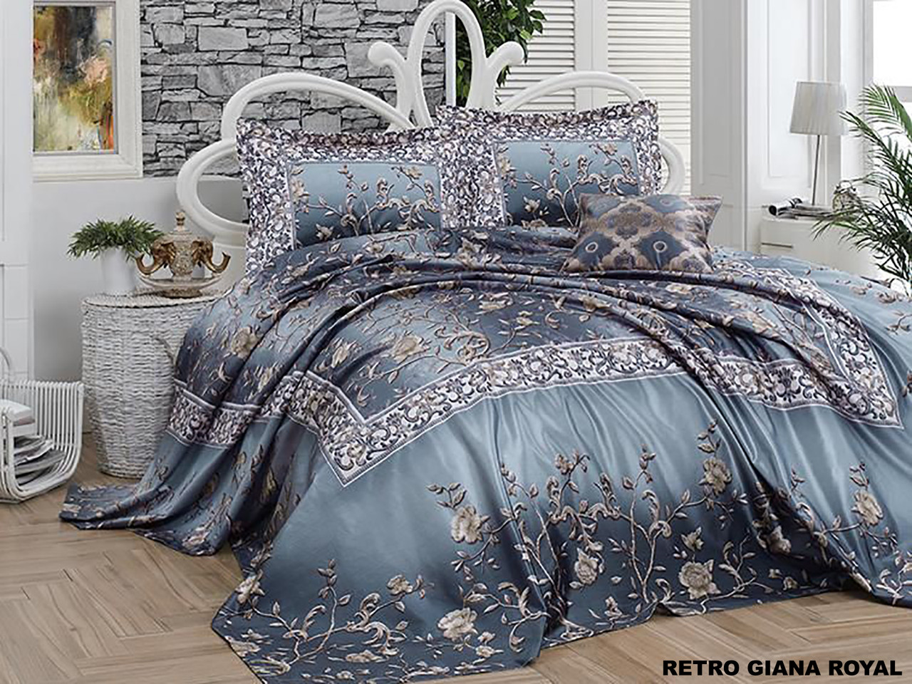 Покрывала на кровать "First Choice" Retro Giana royal 240*260+2нав. 50*70+1нав. 40*40
Покрывала на кровать "First Choice" Retro Giana royal 240*260+2нав. 50*70+1нав. 40*40