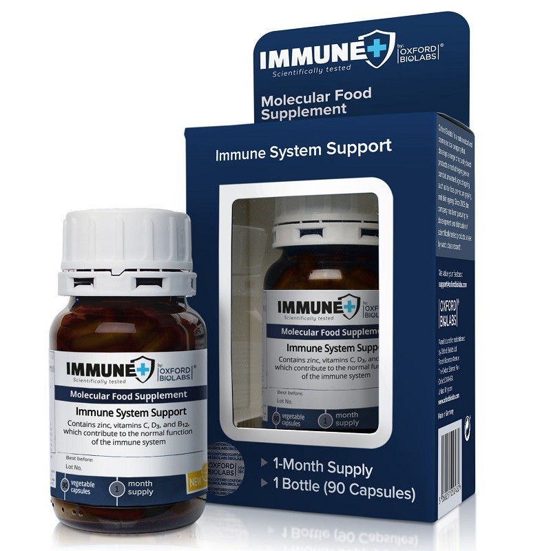 Молекулярная диетическая добавка для иммунитета Oxford Biolabs Immune+ Molecular Food Supplement 90 капсул
Молекулярная диетическая добавка для иммунитета Oxford Biolabs Immune+ Molecular Food Supplement 90 капсул