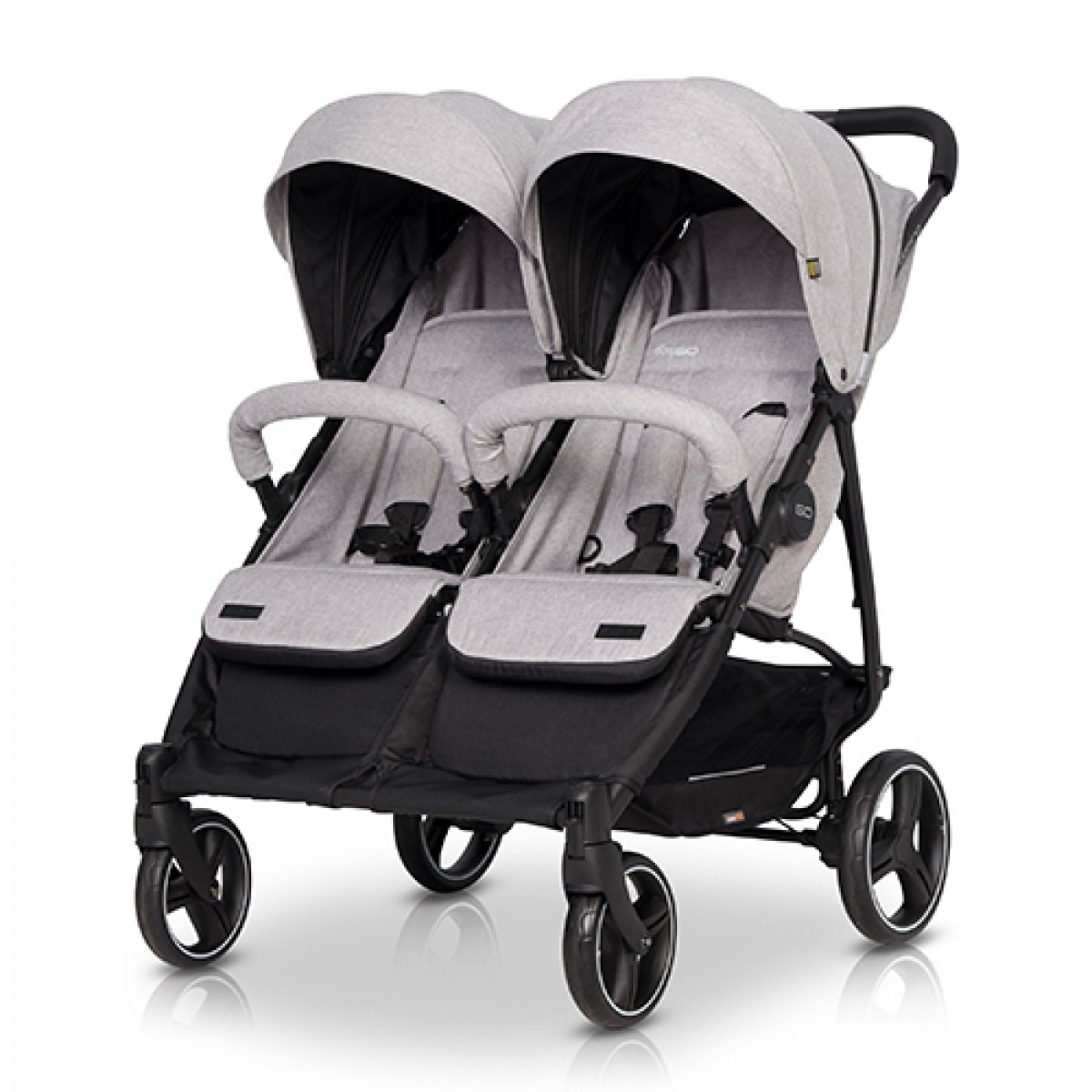 Коляска детская для двойни EasyGo Domino Pearl 2020 с 2 бамперами + 2 чехла на ножки и дождевик
Коляска детская для двойни EasyGo Domino Pearl 2020 с 2 бамперами + 2 чехла на ножки и дождевик