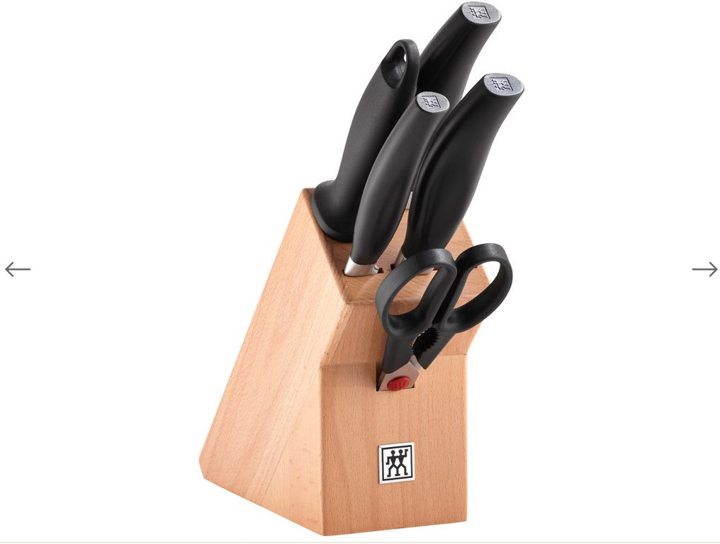 Набор кухонных ножей Zwilling TWIN Five Star в колоде 6 предметов (5+1) 30125-006-0
Набор кухонных ножей Zwilling TWIN Five Star в колоде 6 предметов (5+1) 30125-006-0