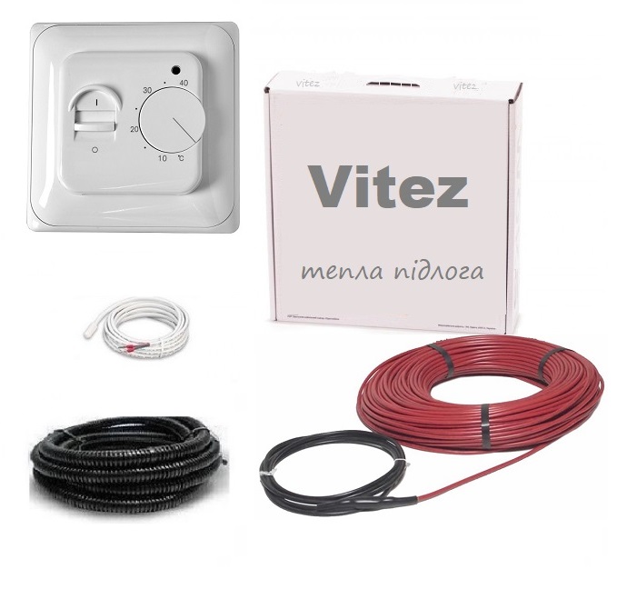 Двухжильный нагревательный кабель Vitez 100 Вт 5 м 0.5 - 0.6 м² в комплекте с механическим терморегулятором
Двухжильный нагревательный кабель Vitez 100 Вт 5 м 0.5 - 0.6 м² в комплекте с механическим терморегулятором