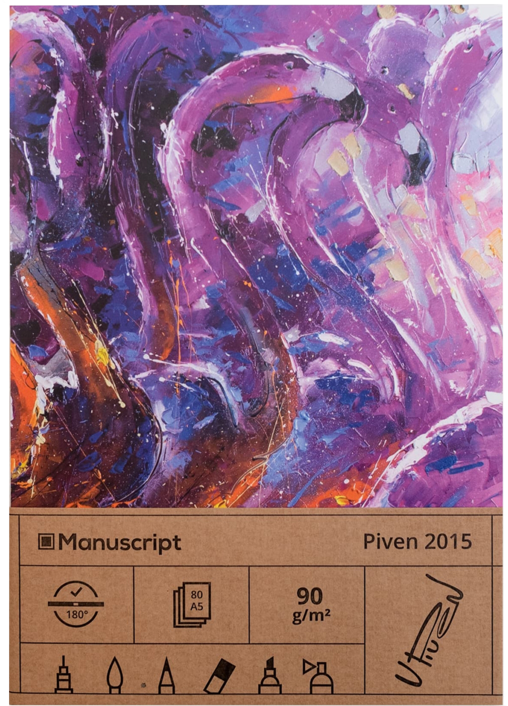 Скетчбук Manuscript Piven 2015 A5 Чистые 80 страниц с открытым переплетом (M - Piven 2015)
Скетчбук Manuscript Piven 2015 A5 Чистые 80 страниц с открытым переплетом (M - Piven 2015)