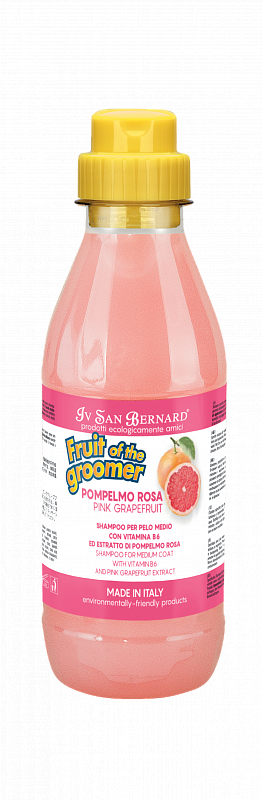 Шампунь для шерсти средней длины с витаминами Грейпфрут Iv San Bernard Pink Grapefruit 500 мл
Шампунь для шерсти средней длины с витаминами Грейпфрут Iv San Bernard Pink Grapefruit 500 мл