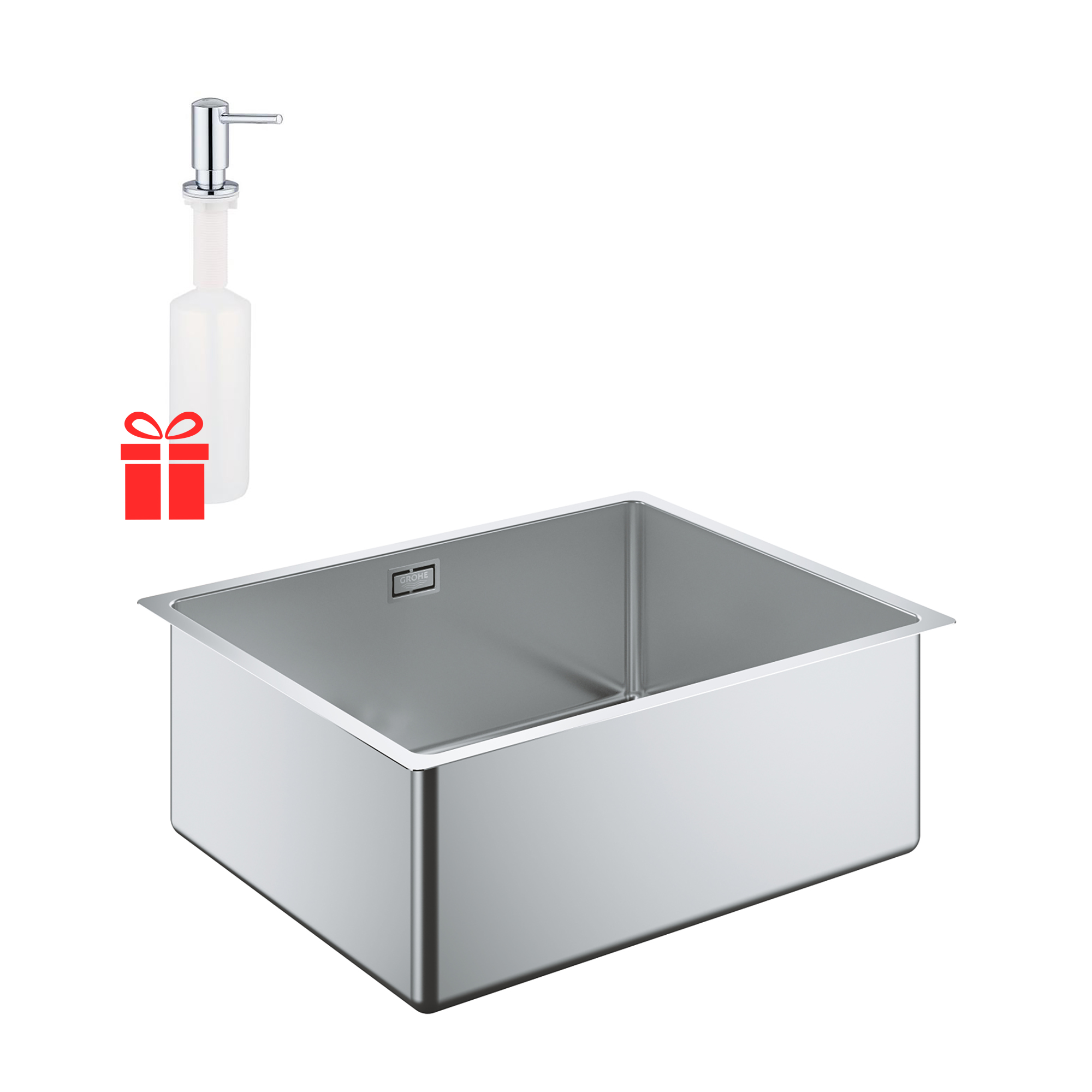 Набор Grohe мойка кухонная K700U 31574SD0 + дозатор для моющего средства Contemporary 40536000
Набор Grohe мойка кухонная K700U 31574SD0 + дозатор для моющего средства Contemporary 40536000