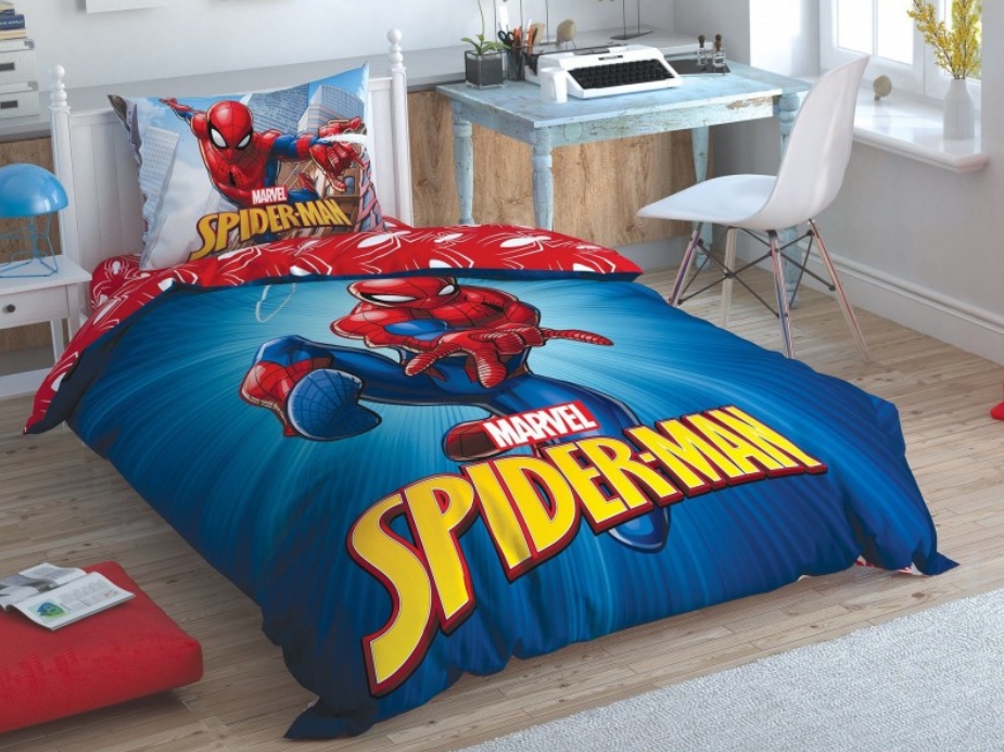 Постельное белье Tac ранфорс (100%хлопок) spiderman-time-to-move Цвета: синий/красный
Постельное белье Tac ранфорс (100%хлопок) spiderman-time-to-move Цвета: синий/красный