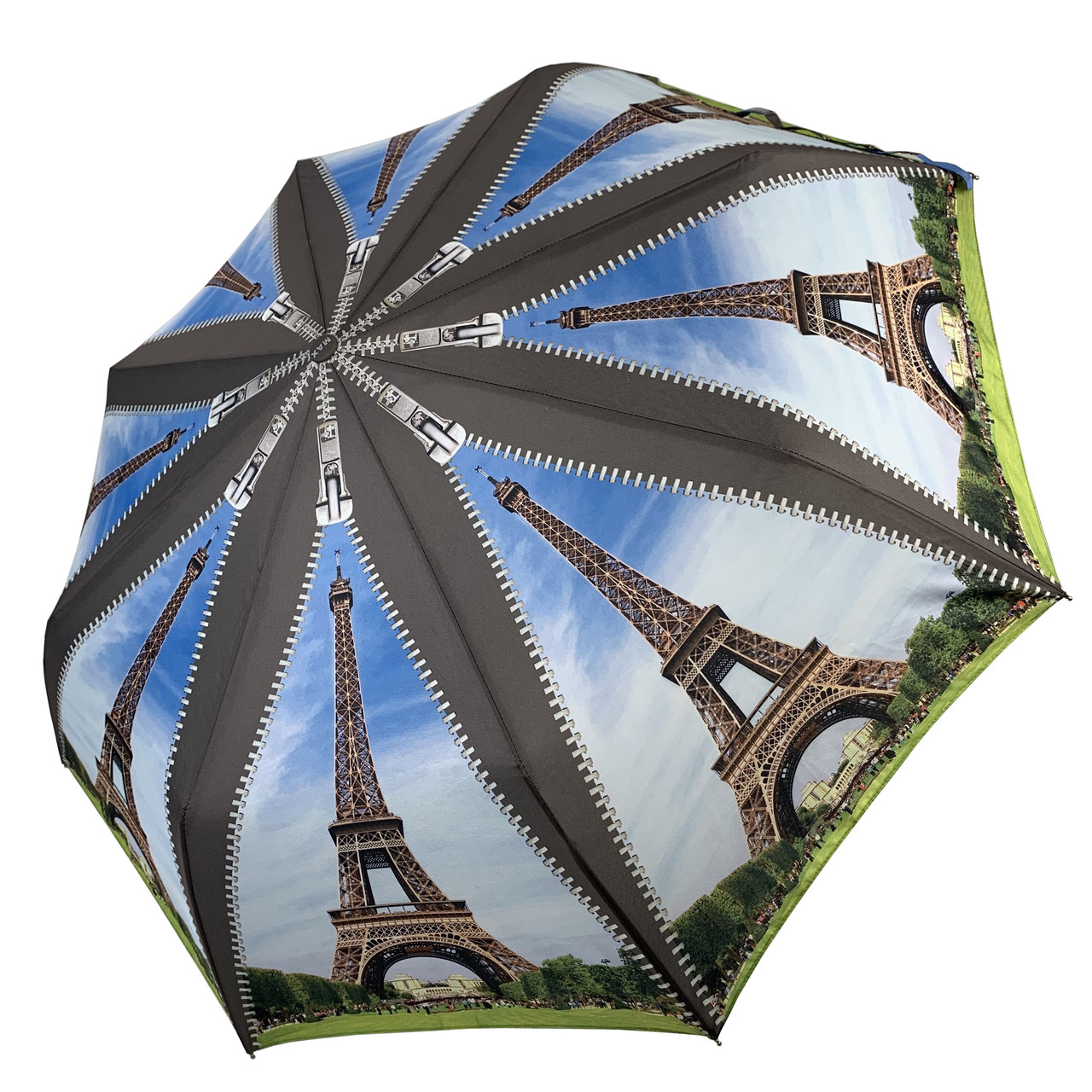 Женский зонт полу-автомат с облегченным каркасом Эйфелевая башня MAX 8 спиц анти-ветер Серая ручка (ЗТ314-1)
Женский зонт полу-автомат с облегченным каркасом Эйфелевая башня MAX 8 спиц анти-ветер Серая ручка (ЗТ314-1)