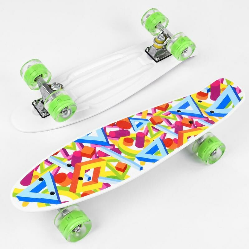 Скейт пенни борд Best Board F 8740 Колеса с подсветкой Полиуретан Дека 55 см для фрирайда Черно-фиолетовій
Скейт пенни борд Best Board F 8740 Колеса с подсветкой Полиуретан Дека 55 см для фрирайда Черно-фиолетовій