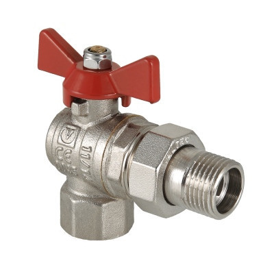 Кран со сгоном Valtec BASE DN 1/2" (PN 40) угловой с красной ручкой (VT.228.N.04)
Кран со сгоном Valtec BASE DN 1/2" (PN 40) угловой с красной ручкой (VT.228.N.04)