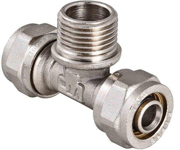 Тройник обжимной Valtec DN 20х1/2"x20 переходной с наружной резьбой (VTm.333.N.200420)
Тройник обжимной Valtec DN 20х1/2"x20 переходной с наружной резьбой (VTm.333.N.200420)