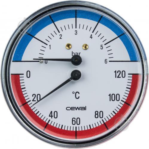 Термоманометр для отопления Cewal 4 бара 120 °C (D 80 мм.) фронтальный (91558400)
Термоманометр для отопления Cewal 4 бара 120 °C (D 80 мм.) фронтальный (91558400)