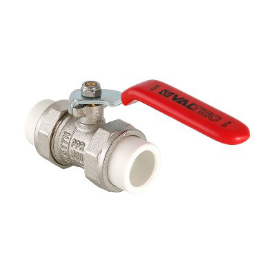 Кран с накидными гайками Valtec DN 25 с двумя переходами под полипропилен (VTp.745.0.025)
Кран с накидными гайками Valtec DN 25 с двумя переходами под полипропилен (VTp.745.0.025)