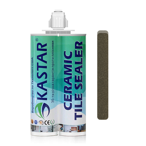 Двухкомпонентная эпоксидная фуга затирка Kastar Ceramic Tile Sealant Коричневый Бали, 400мл.
Двухкомпонентная эпоксидная фуга затирка Kastar Ceramic Tile Sealant Коричневый Бали, 400мл.