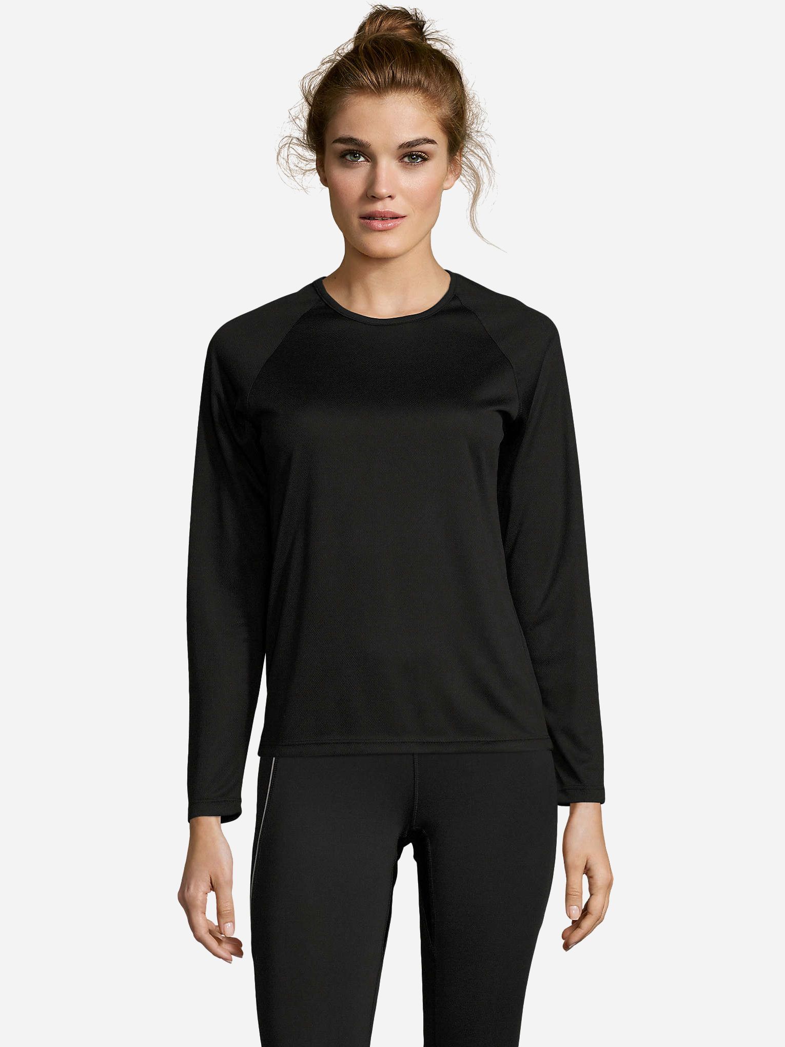 Футболка с длинными рукавами Sol's Sporty Lsl Women 02072312 Черная, Футболка с длинными рукавами Sol's Sporty Lsl Women 02072312 M Черная
Футболка с длинными рукавами Sol's Sporty Lsl Women 02072312 Черная, Футболка с длинными рукавами Sol's Sporty Lsl Women 02072312 M Черная