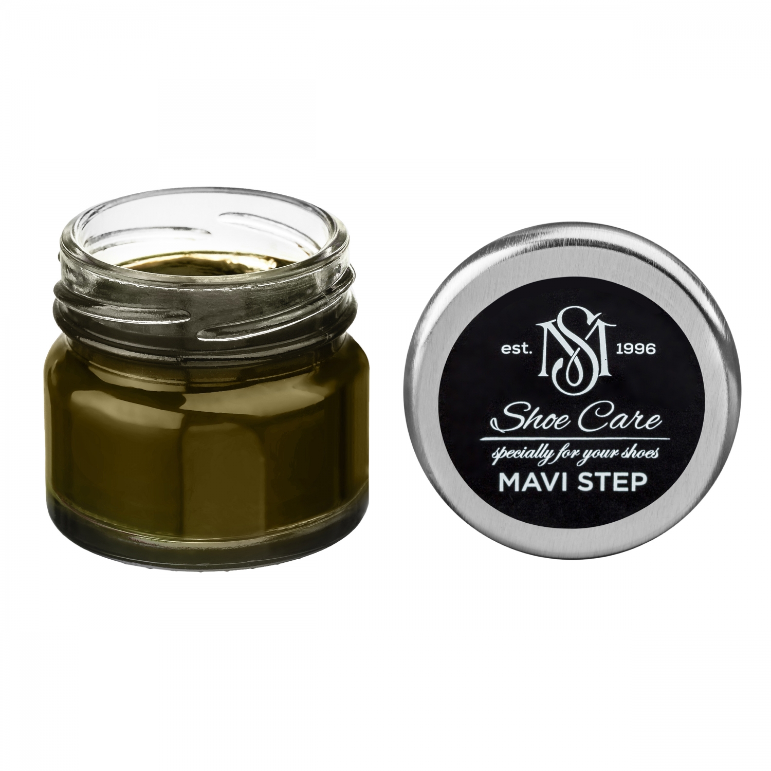Крем для обуви оливковый 134 Mavi Step Creme De Beaute, 25 мл