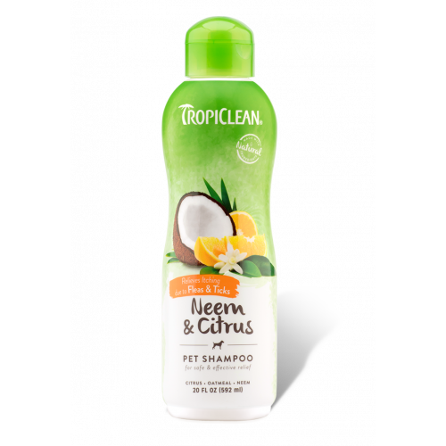 Шампунь от блох и обезжиривания для собак и кошек Tropiclean NEEM Fleas Ticks - Косметика для собак
Шампунь от блох и обезжиривания для собак и кошек Tropiclean NEEM Fleas Ticks - Косметика для собак