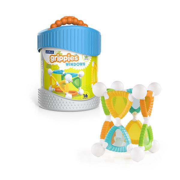 Детский магнитный конструктор с шариками Guidecraft Grippies Windows, 16 деталей
Детский магнитный конструктор с шариками Guidecraft Grippies Windows, 16 деталей