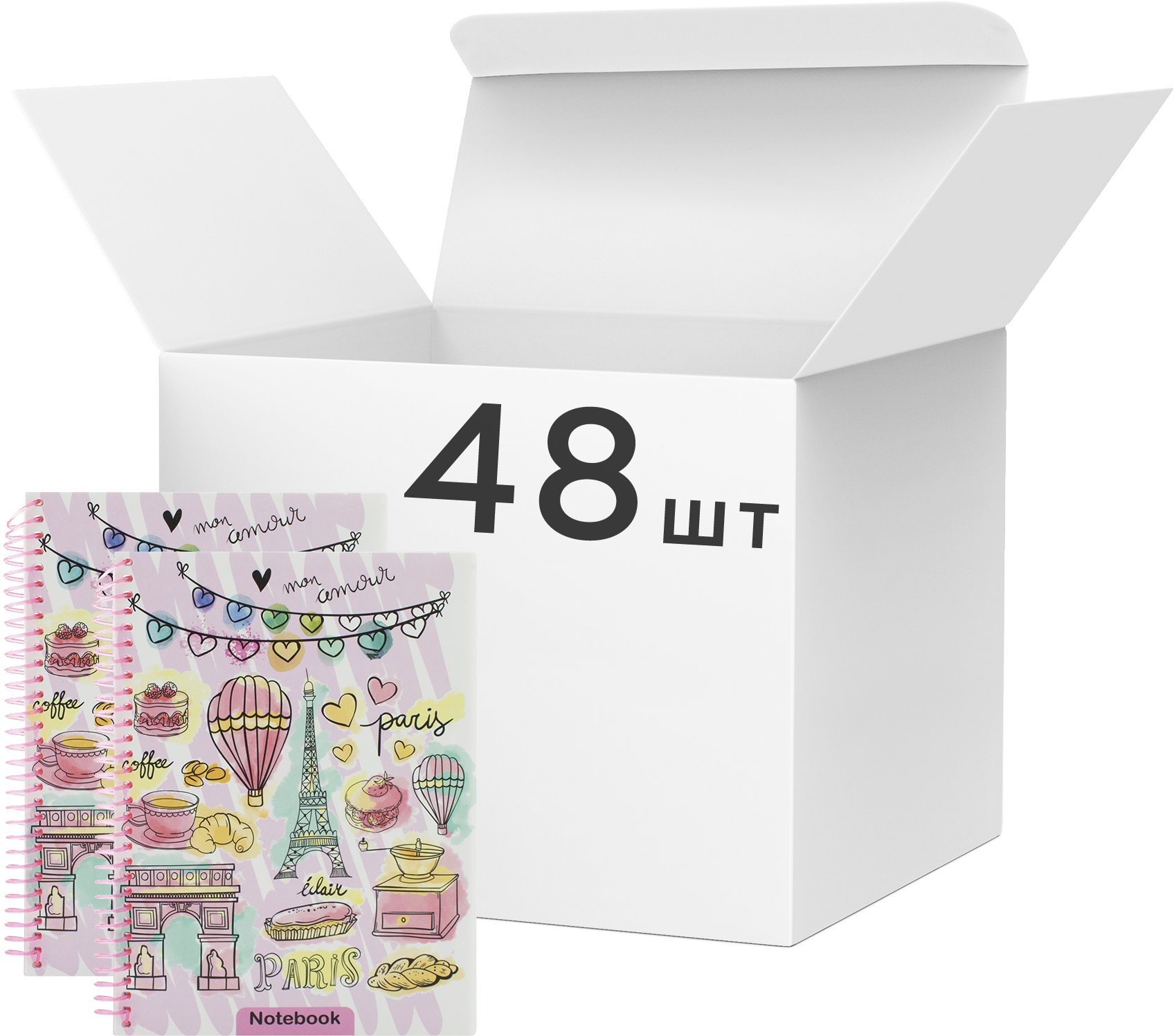 Набор блокнотов Economix Travelling: France А5 в клетку 80 листов 48 шт (E21953-04)
Набор блокнотов Economix Travelling: France А5 в клетку 80 листов 48 шт (E21953-04)