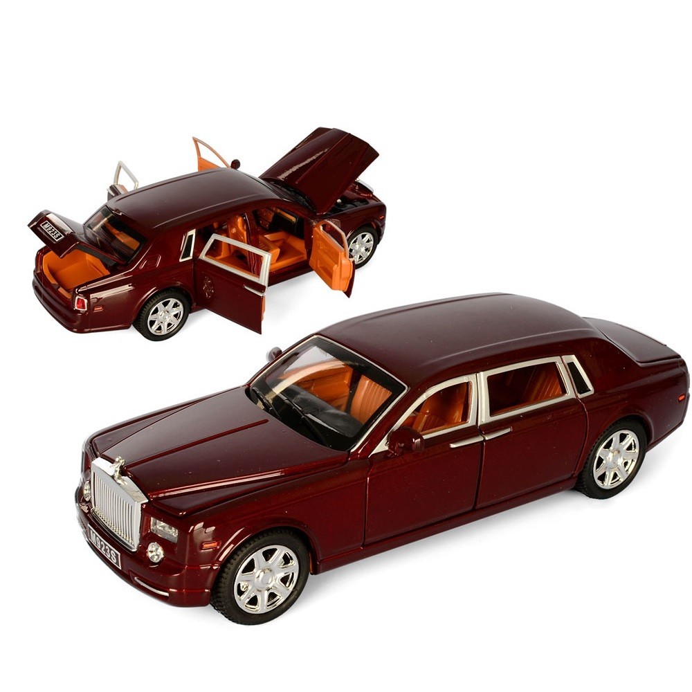 Коллекционная машинка АвтоСвіт Rolls Royce Phantom металлическая модель в масштабе 1:24 бордовая
Коллекционная машинка АвтоСвіт Rolls Royce Phantom металлическая модель в масштабе 1:24 бордовая